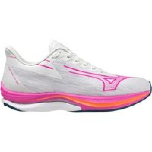 mizuno wave rebellion sonic damesschoenen wit roze