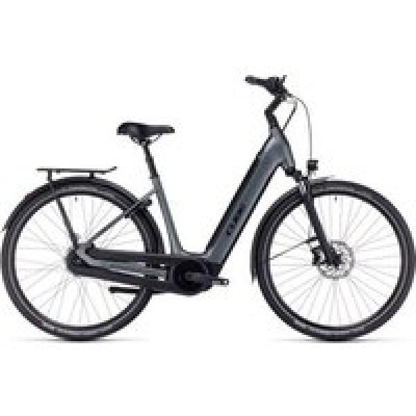 cube supreme rt hybrid pro 625 easy entry elektrische stadsfiets shimano nexus 8s 625 wh 700 mm flash grey 2023