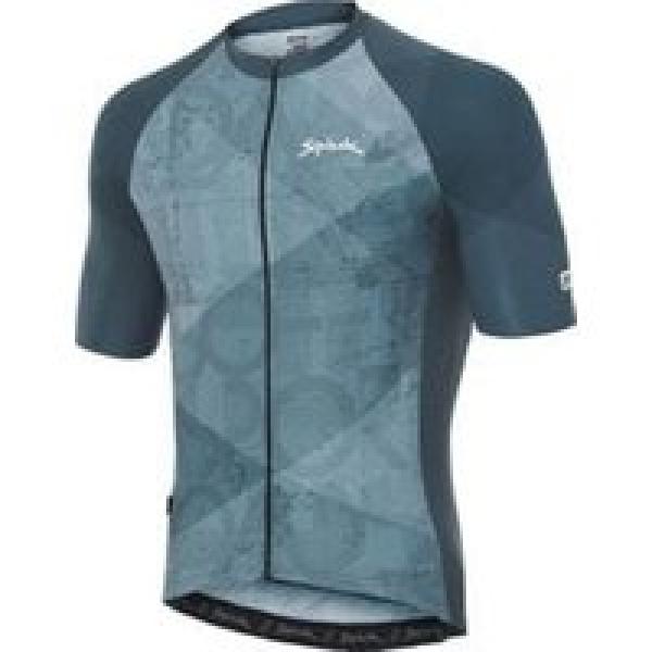 spiuk helios summun short sleeve jersey grey