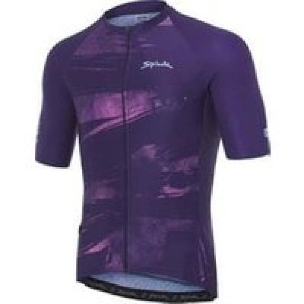 spiuk helios summun short sleeve jersey purple