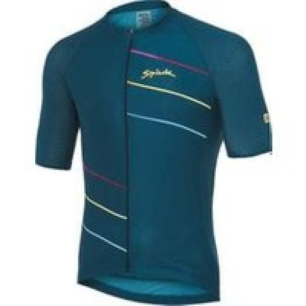 spiuk top ten star short sleeve jersey blauw