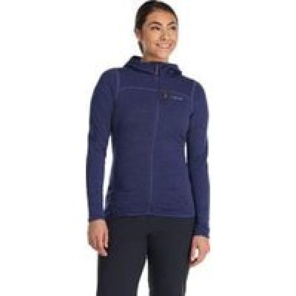 rab ascendor light fleece jacket for women navy blue