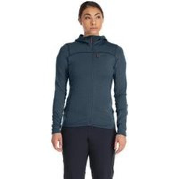 rab ascendor light fleece jacket for women blue