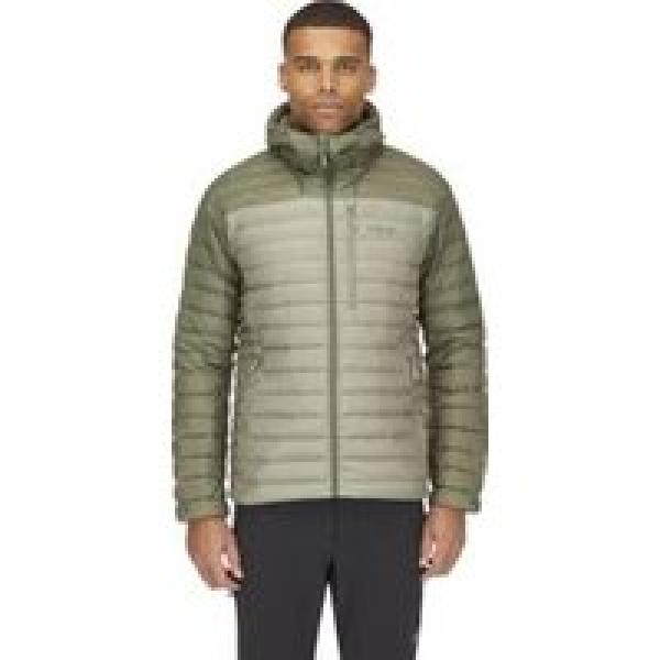 rab microlight alpine jacket groen