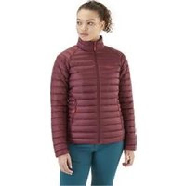 women s rab microlight jacket bordeaux