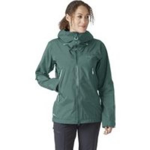 women s rab kangri paclite plus waterproof jacket green