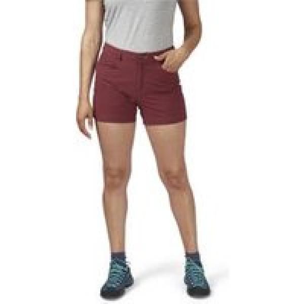 women s rab capstone hiking shorts red