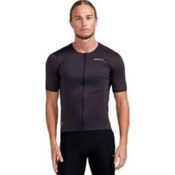 craft pro gravel short sleeve jersey zwart