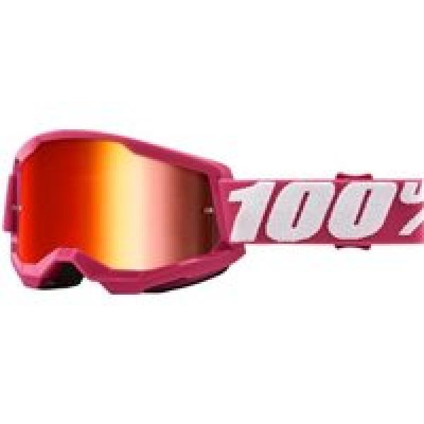 100 strata 2 fletcher goggle red mirror lens