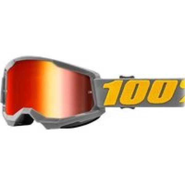 100 strata 2 izipizi goggle red mirror lens