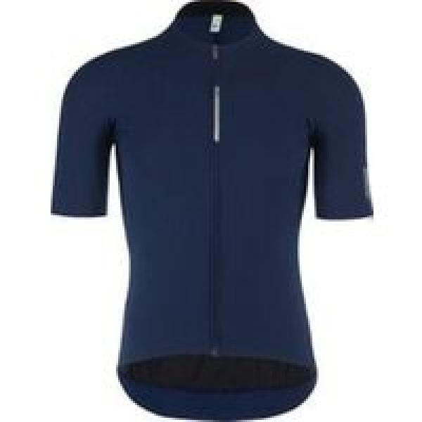 q36 5 pinstripe pro short sleeve jersey navy blue