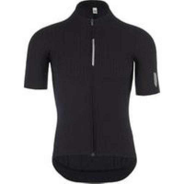 q36 5 pinstripe pro short sleeve jersey zwart