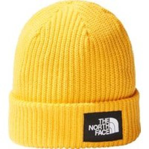 the north face salty dog unisex beanie geel