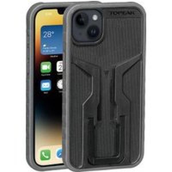 topeak ridecase iphone 14 plus smartphone bescherming zwart