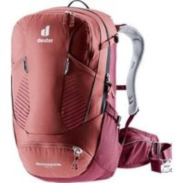 deuter trans alpine 28l rugzak rood bruin