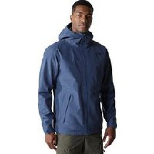 the north face dryzzle waterproof jacket blue