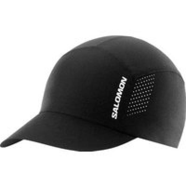 unisex salomon cross compact cap zwart