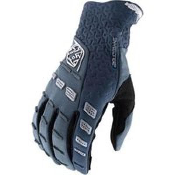 troy lee designs swelter long gloves grey