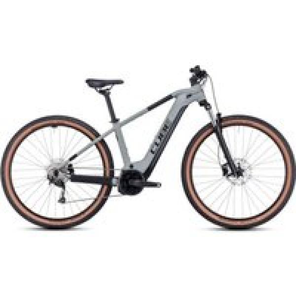 cube reaction hybrid performance 500 elektrische hardtail mtb shimano alivio 9s 500 wh 29 swamp grey green 2023