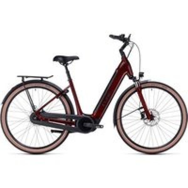 cube supreme hybrid pro 625 easy entry elektrische stadsfiets shimano nexus 8s 625 wh 700 mm rood 2023