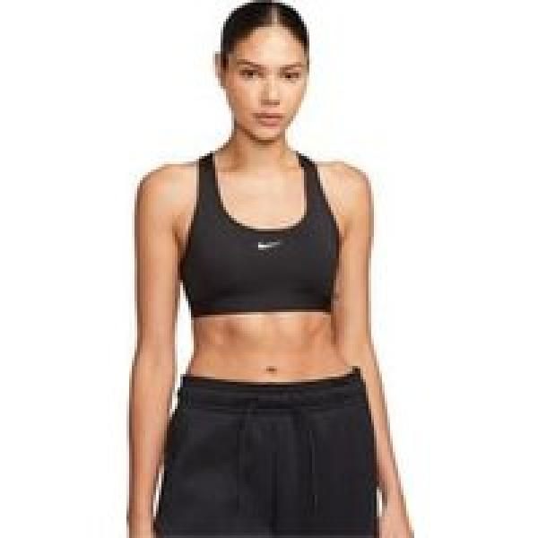 nike swoosh light support bra zwart