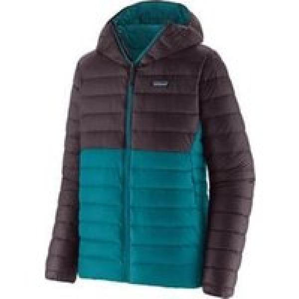 patagonia sweater hoody turquoise purple