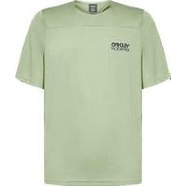 oakley factory pilot lite short sleeve jersey groen