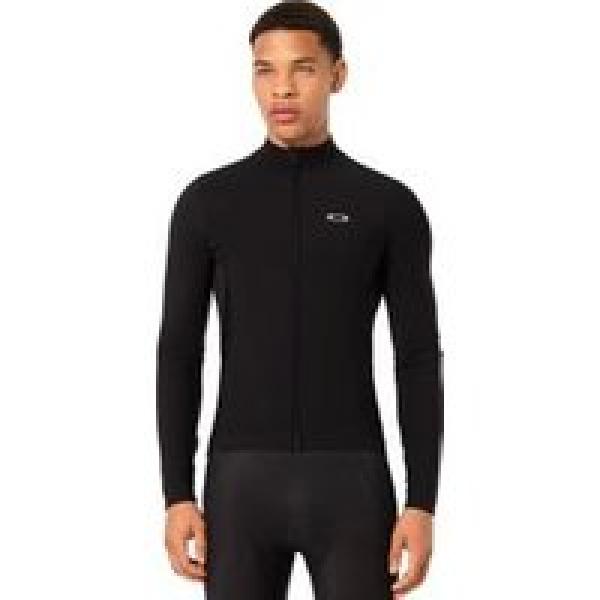 oakley clima thermal long sleeve jersey black