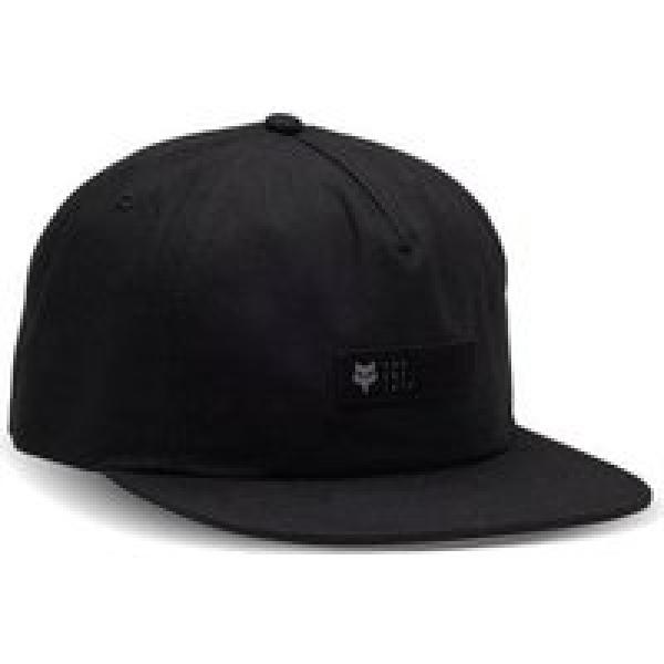 fox source adjustable cap os black