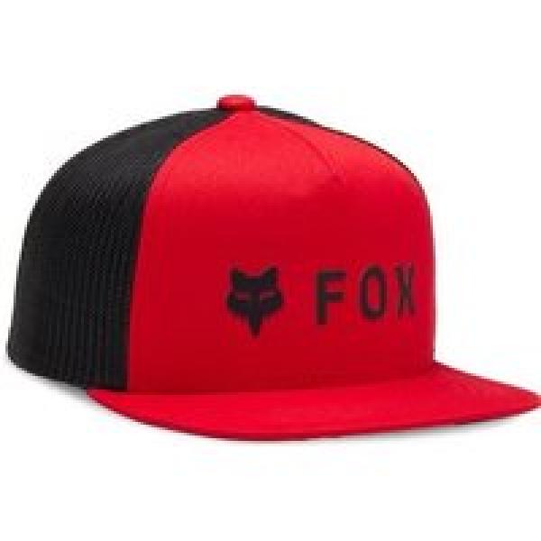 fox junior absolute mesh cap red