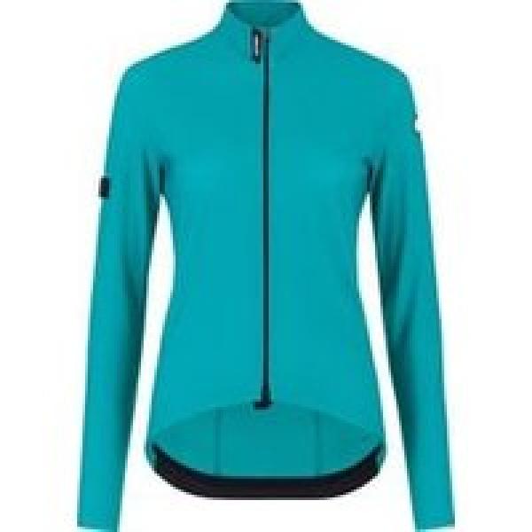 assos gt spring fall c2 women s long sleeve jersey turquoise