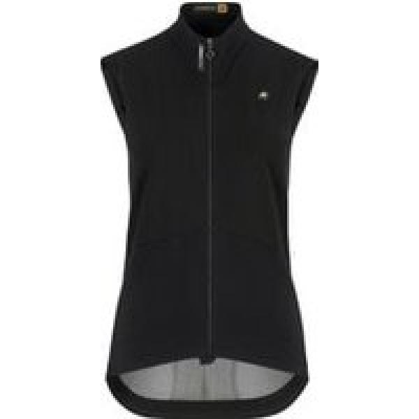 assos gtv spring fall c2 dames mouwloos jack zwart