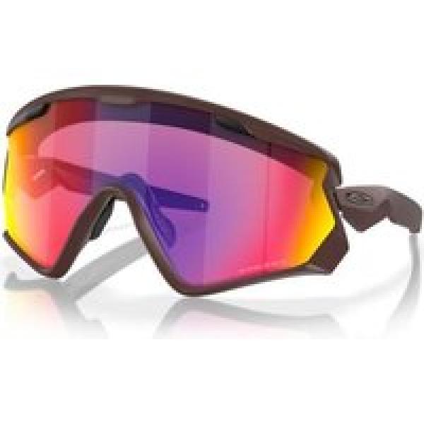 oakley wind jacket 2 0 matte grenache prizm road goggles ref oo9418 2945