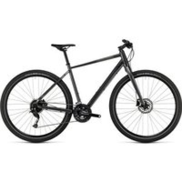 cube hyde fitnessfiets shimano alivio acera 9s 700 mm grafiet grijs 2023