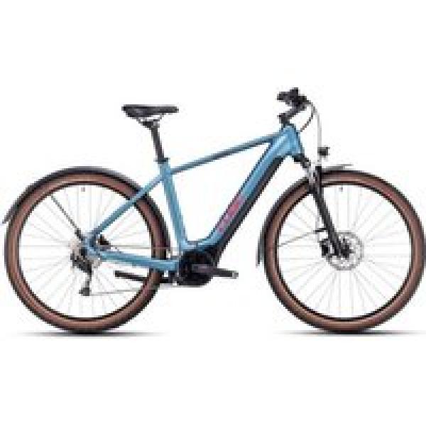 cube nuride hybrid performance 625 allroad elektrische hybride fiets shimano alivio 9s 625 wh 29 metaal blauw 2023