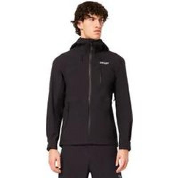 oakley elements ultra shell long sleeve jacket black