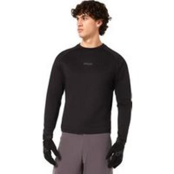 oakley seeker revel thermal long sleeve jersey zwart