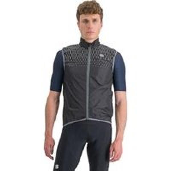 sportful reflex mouwloos jas zwart xl