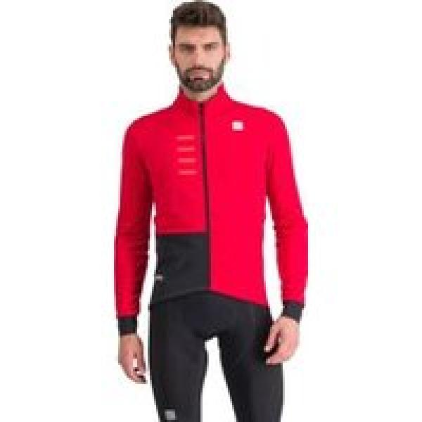sportful tempo long sleeve jacket rood