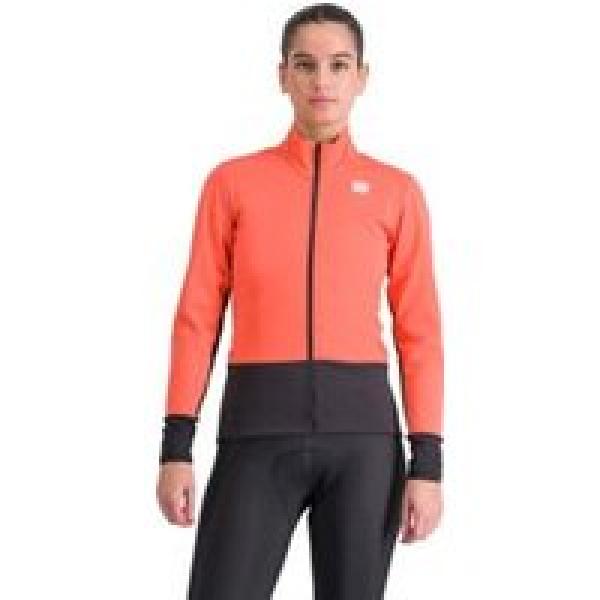 sportful neo softshell orange women s long sleeve jacket xs