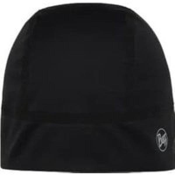 buff solid black beanie zwart s m