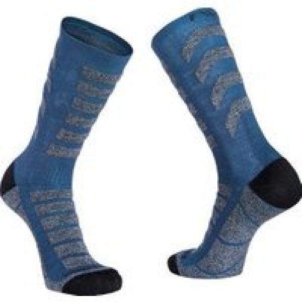 northwave husky ceramic high socks blauw