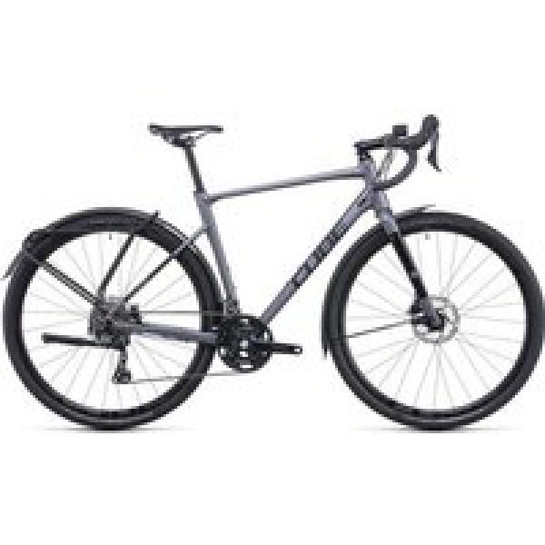 cube nuroad race fe gravel bike shimano grx 11s 700 mm grijs 2022