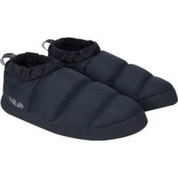 rab down hut unisex slippers grijs