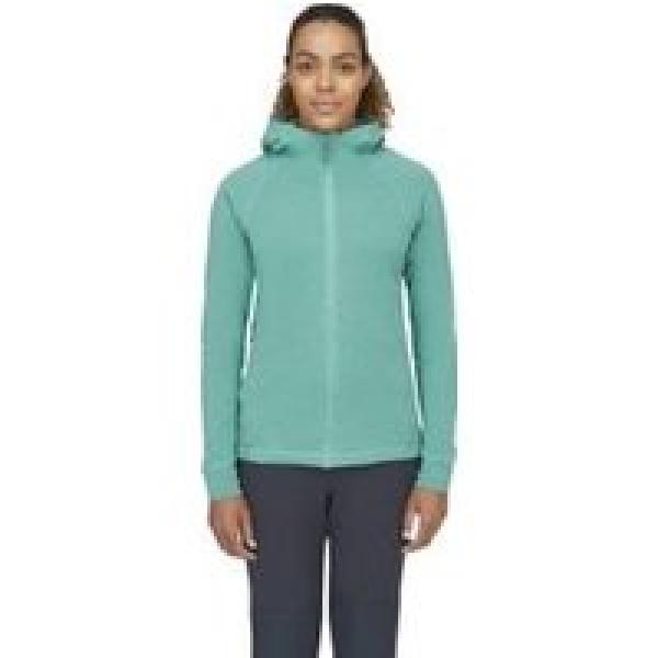 rab nexus women s turquoise hooded fleece m