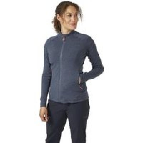 rab nexus women s fleece jacket blue m