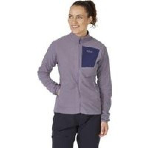 rab tecton women s fleece jacket purple m