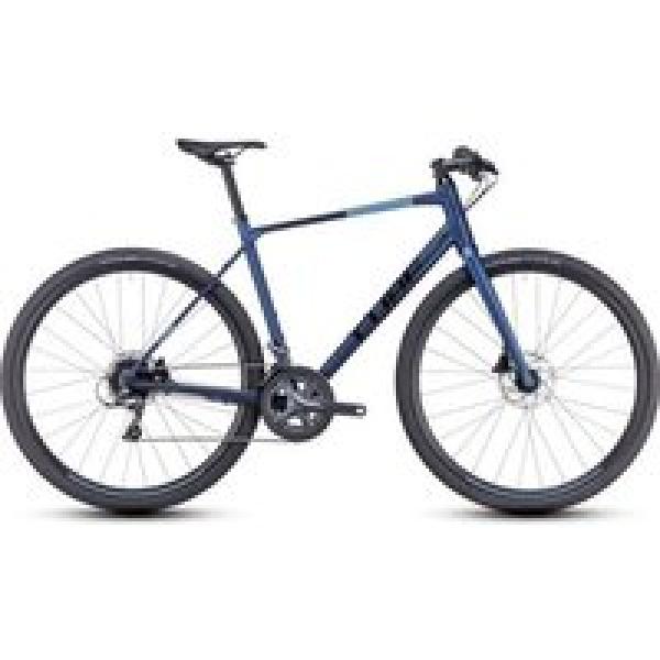 cube nulane fitnessfiets shimano claris 8s 700 mm fluweelblauw 2023