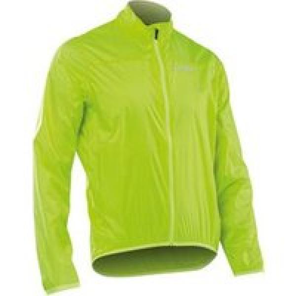 northwave breeze 3 long sleeve jacket fluo yellow