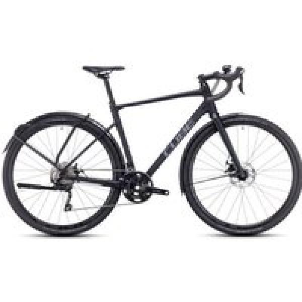 cube nuroad pro fe gravel bike shimano grx 10s 700 mm metaal zwart 2023